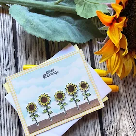 Sunny Studio Stamps: Happy Harvest Customer Card by Noga Shefer
