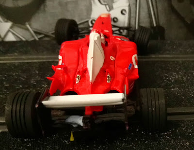 Alerón trasero del Ferrari F2004 Nº2 C3 Scalextric Tecnitoys