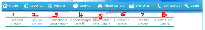 uploading the details of A.P teachers particulars in cse portal www.cse.ap.gov. in