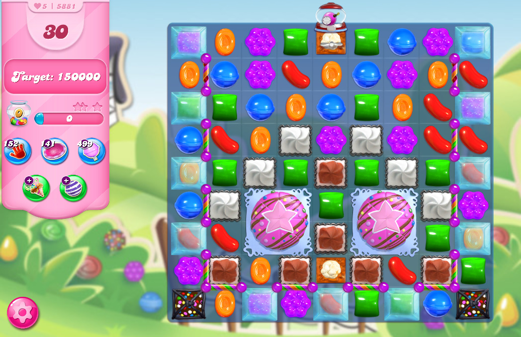 Candy Crush Saga level 5881