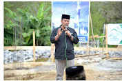 Pj. Bupati Drs. Haili Yoga, M.Si : Setelah berdiri, masyarakat wajib memakmurkan Masjid Al Mukhlisin