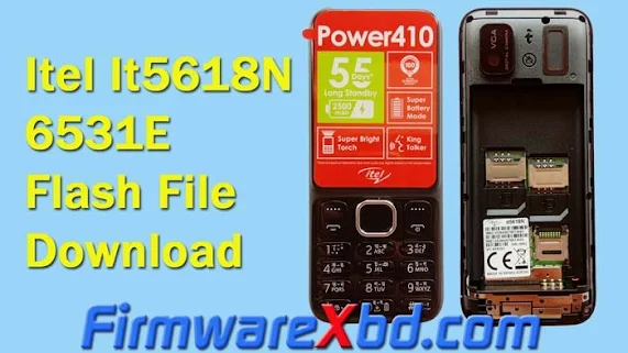 itel It5618N Power 410 6531E Flash File Download Free (Firmware) Without Password