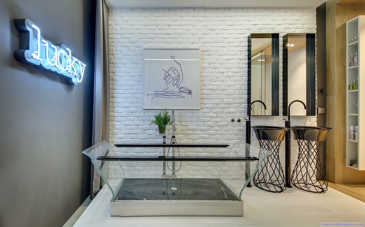 Không gian mở từ căn hộ Oh dessa Apartment - izdesigner.com