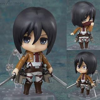 FIGURA MIKASA ACKERMAN NENDOROID Shingeki no Kyojin GOOD SMILE COMPANY