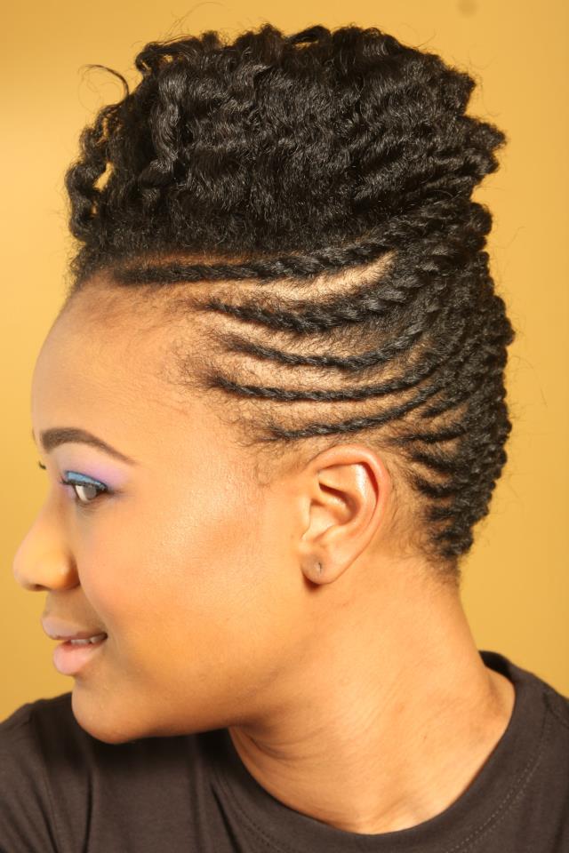 Flat Twist | Black Women Natural Hairstyles
