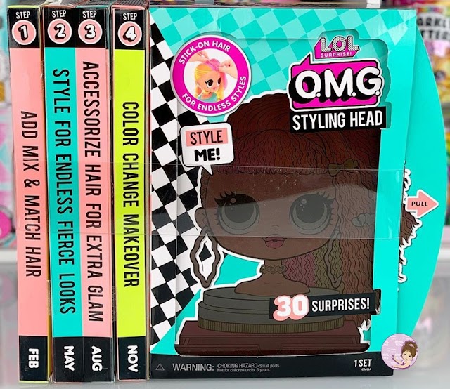First Look at L.O.L. Surprise O.M.G. Styling Head of Royal Bee and Neonlicious