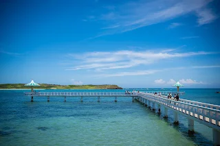 澎湖夕陽景點推薦|小池角雙曲橋