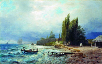 Landscape (1871) painting Lev Lagorio