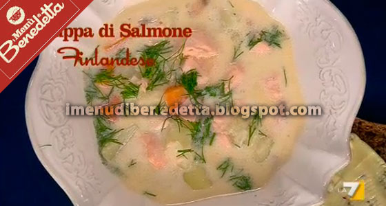 Zuppa al Salmone Finlandese di Benedetta Parodi