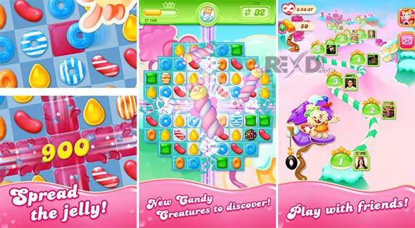 Candy Crush Jelly Saga 1.34.4 - Apk - Mod para Android – Desbloqueado