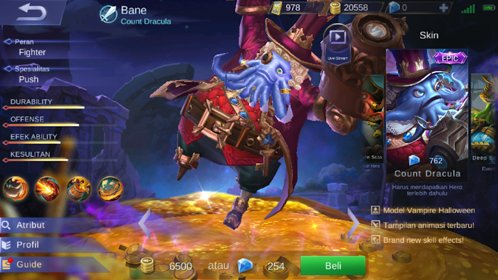 √ Review Bane Rework Mobile Legend Mulai Dari Skill dan Build Yang
