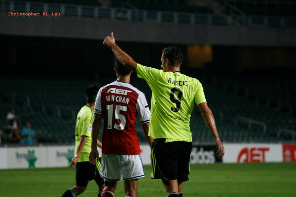 Hong Kong soccer.