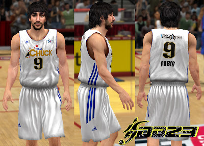 NBA 2K13 Mods Team Chuck Home Jersey Patch