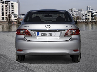 2010 Toyota Corolla Rear View