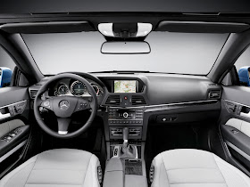 Interior shot of 2011 Mercedes-Benz E350 Cabriolet