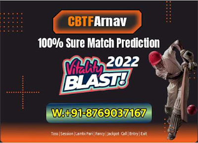 T20 Blast DER vs SOM Quarter Final 4 Today’s Match Prediction ball by ball