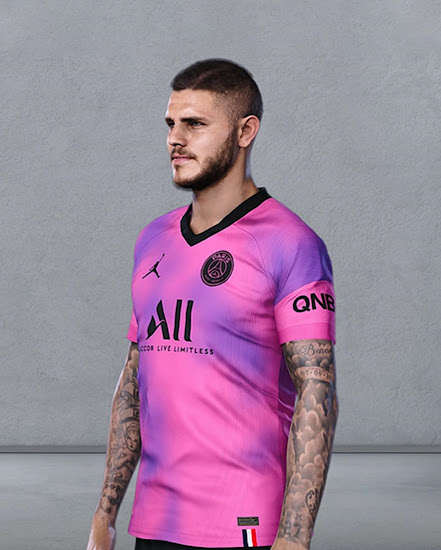 Jordan Paris Saint Germain 2021 Konzept Vierttrikot Nur Fussball