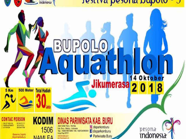 Festival Pesona Bupolo 3 Promosikan Wisata di Buru Melalui Multisport