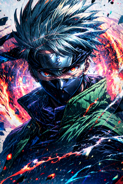 Ninja sao chép Kakashi Hatake của làng lá 3