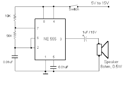 rangkaian buzzer