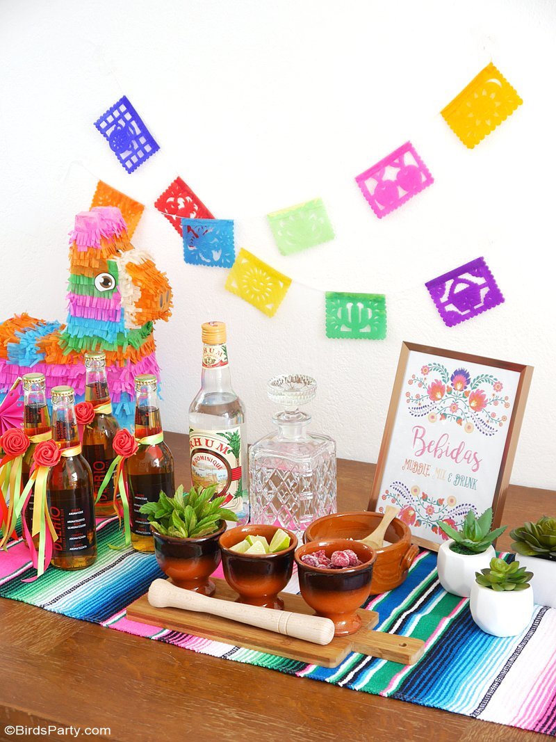 A Colorful Cinco de Mayo Mexican Fiesta  Party  Ideas  