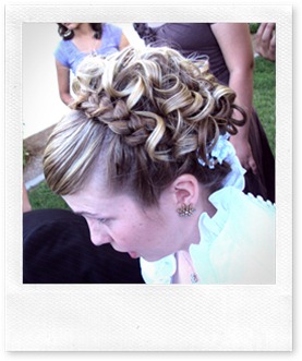 Meredith hair left side