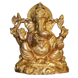 DronaCraft Lord of Success Shree Ganesha Brass Statue