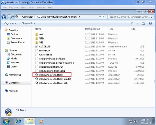 Share Folder Dari Windows ke VirtualBox