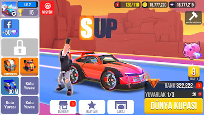 sup multiplayer racing enerji hileli apk