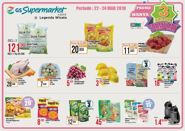 #GSSupermarket - #Promo #Katalog JSM Periode 22 - 24 Maret 2019