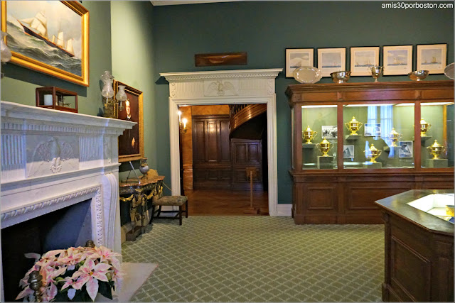 Sala de Trofeos de Marble House, Newport