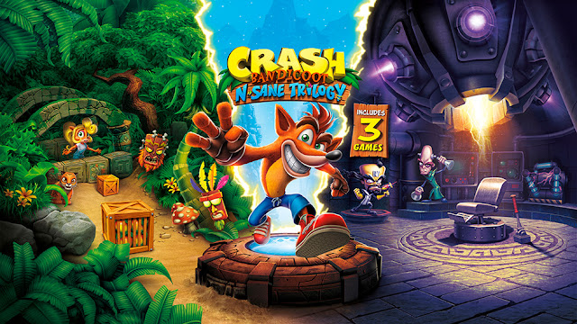 Crash Bandicoot N. Sane Trilogy Cover