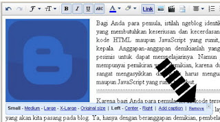 Cara PASANG GAMBAR DI ARTIKEL BLOG