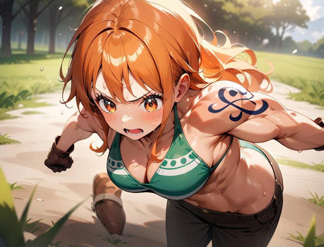 Anime One Piece: Nami trở thành lực sĩ có sức mạnh phi thường 8