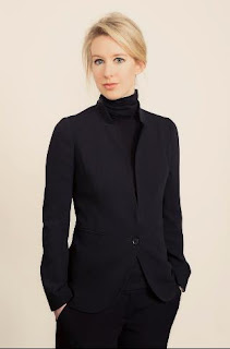 IMAGE of Elizabeth Holmes, world's youngest self-made female billionaire ,Founder-CEO, Theranos