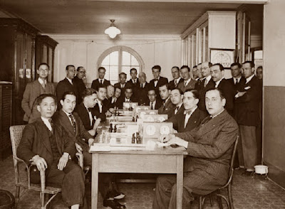 Match telefónico de ajedrez entre empleados de telefónica, 1933