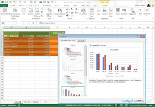 Microsoft Office 2013 Membuat chart lebih mudah