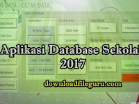Aplikasi Data Base Sekolah 2017 