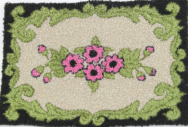 Making Miniature Punched Rugs with Embroidery Thread