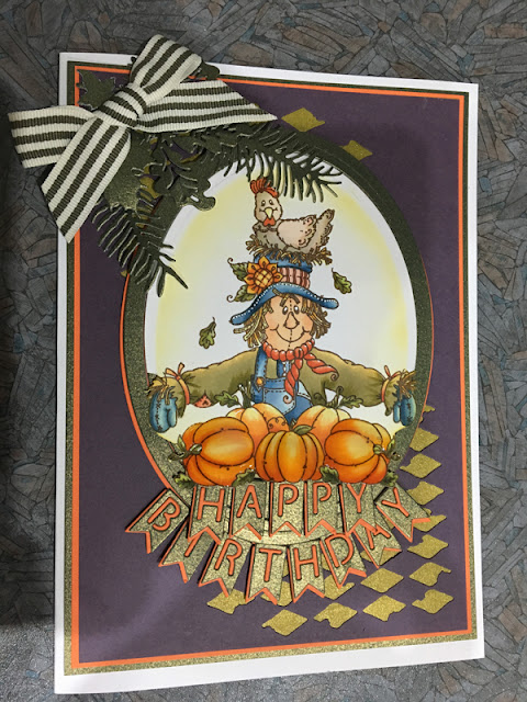 Pumpkin Birthday Card