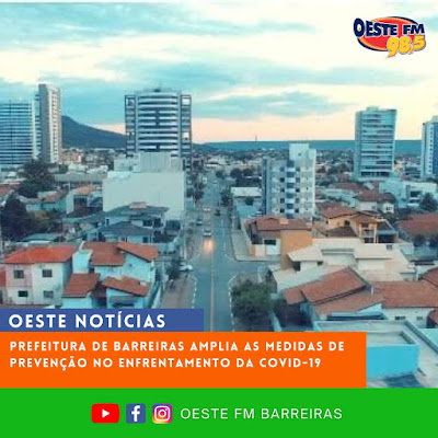 Prefeitura de Barreiras publica novo Decreto na Cidade 