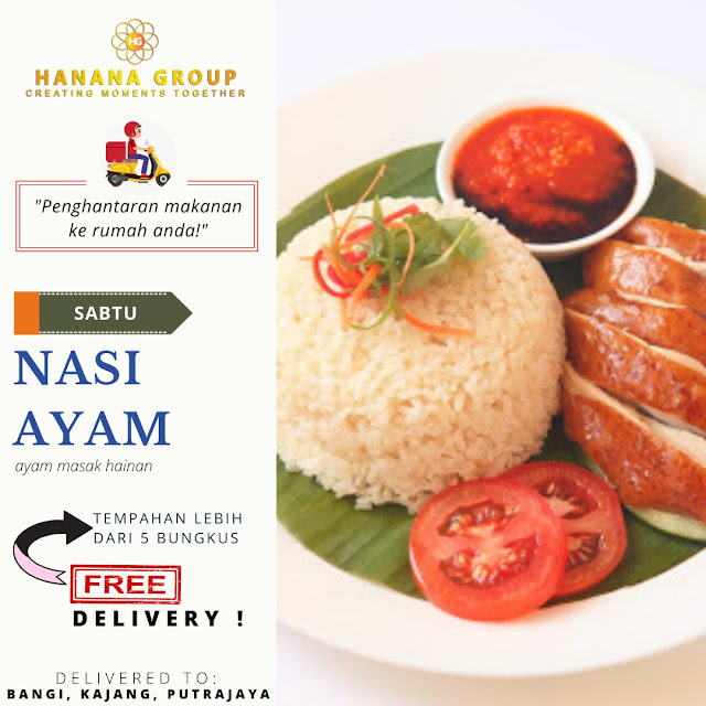 Jom Order Makan Tengah Hari Dengan Food Delivery Hanana