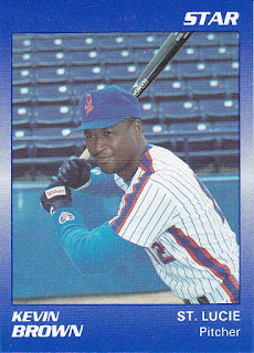 Don Brown 1990 St. Lucie Mets card