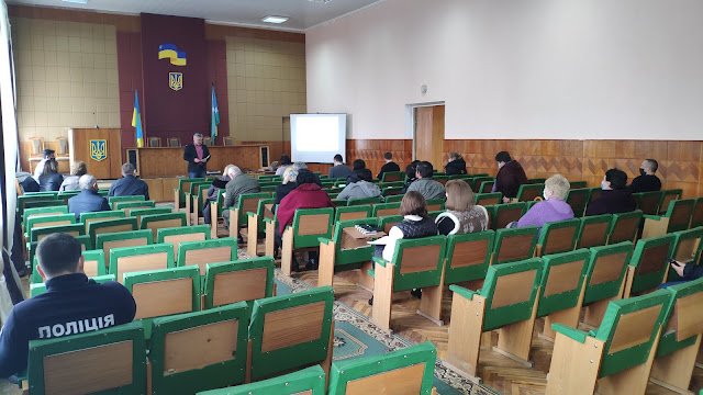 Презентація проєкту у Новотроїцькій ТГ