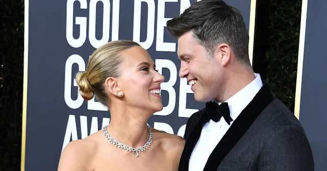 The tender and original love story of Scarlett Johansson and Colin Jost