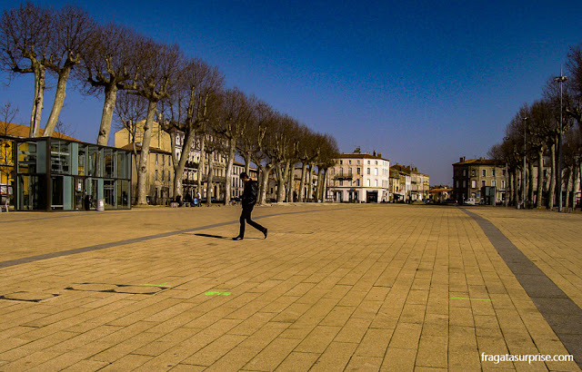 Square Gambetta, Bastide de Carcassonne