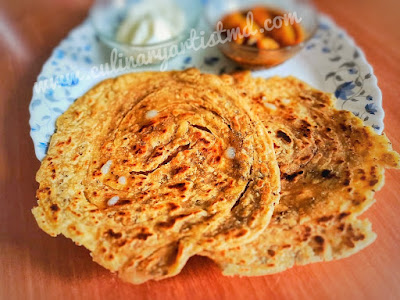 Carom Seeds Indian Bread or Ajwain Paratha