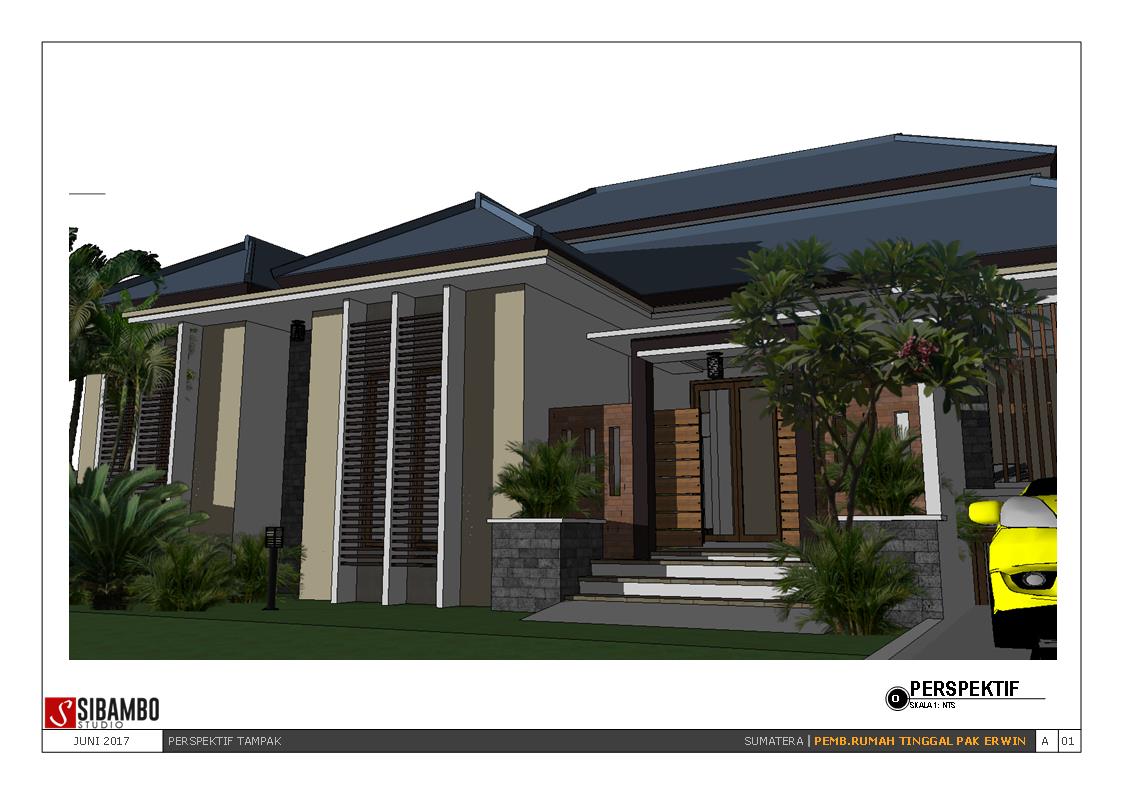 Desain Fasad Rumah 2 Lantai Modern Tropis Sobat Interior Rumah