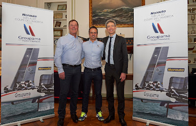 Norauto rejoint Groupama Team France sur l'America's Cup.