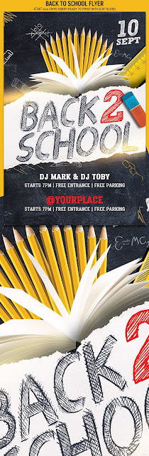  Back To School Flyer Template